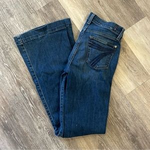 7 For All Mankind Dojo Trouser Jeans size 26x34